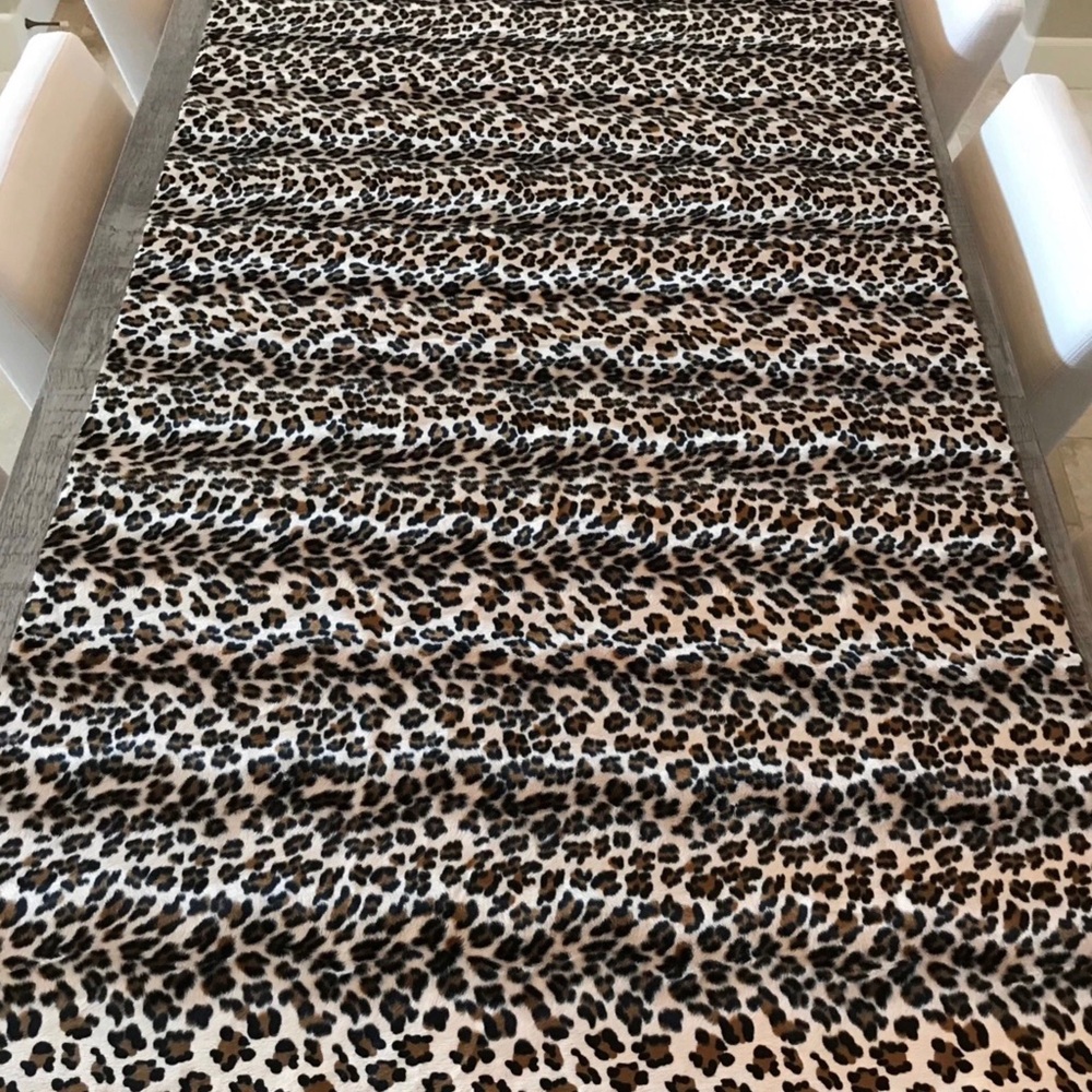 Gorgeous Leopard Print Fabric Appox 61 x 37